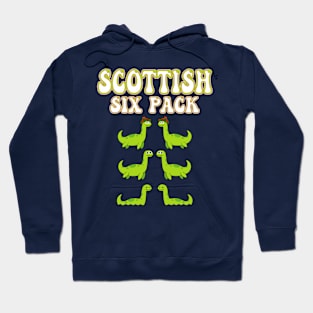 Scottish Six Pack , Nessie Loch Ness Scotland Hoodie